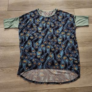LuLaRoe Irma Peacock Large